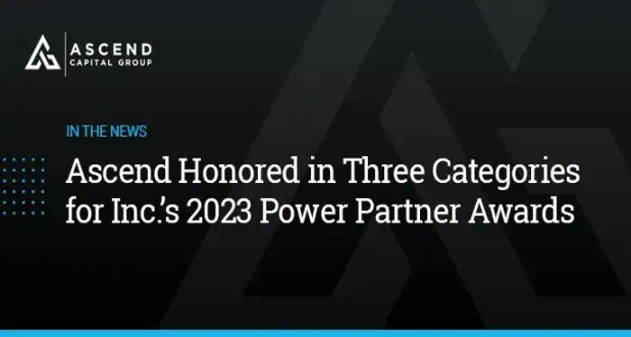 Ascend Honored in Three Categories for Inc.’s  2023 Power Partner Awards