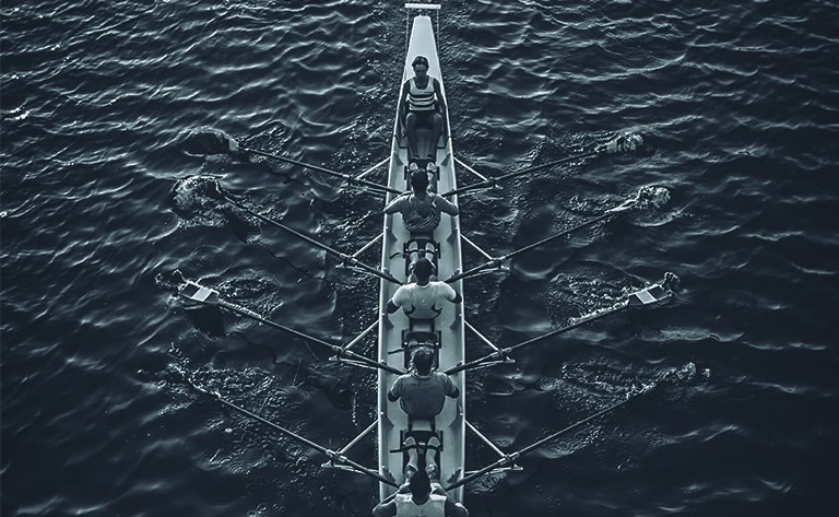 Professionals in boardroom